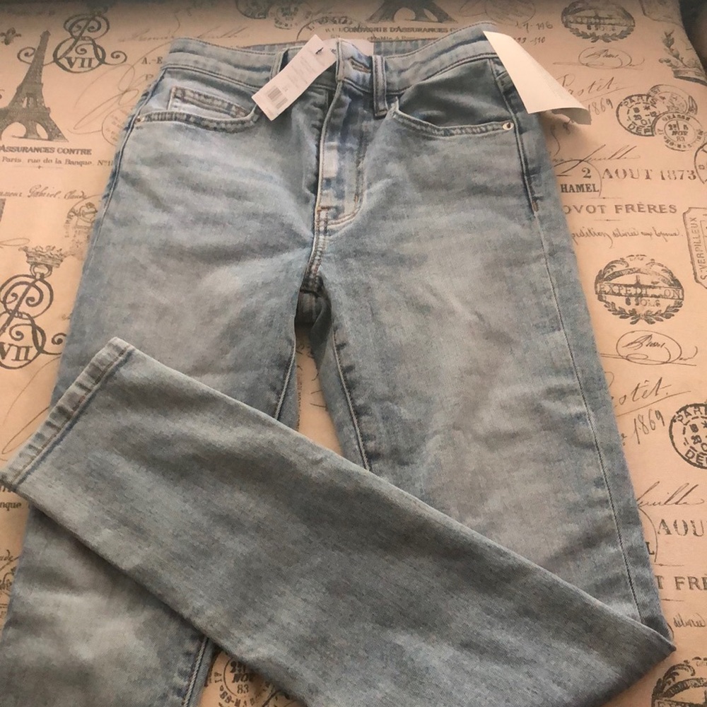 NWT Current Elliott high waist jeans size 24